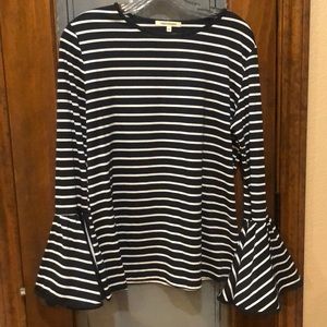 Black & White Boutique Top